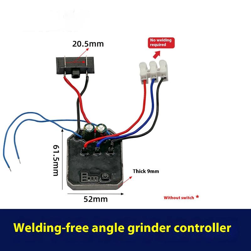 Brushless Tool Electric Angle Grinder Controller Board For Dayi Accessories Lithium Driver High Quality Durable Reliable