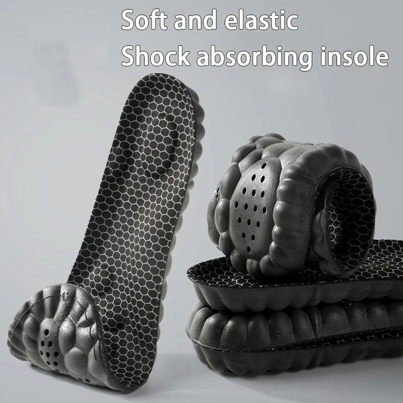 1 Pair/2 Pair Sports Shoes Insoles Foot Massage Soft Shoe Pads Breathable and Comfortable Outdoor Elastic Insole for Shoes Men