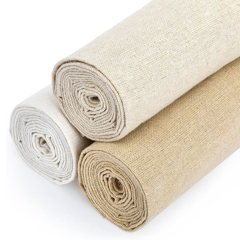 1.5-meter-wide solid-color natural linen fabric - clothing fabric for DIY handcrafting, home decoration, sofa curtain fabric