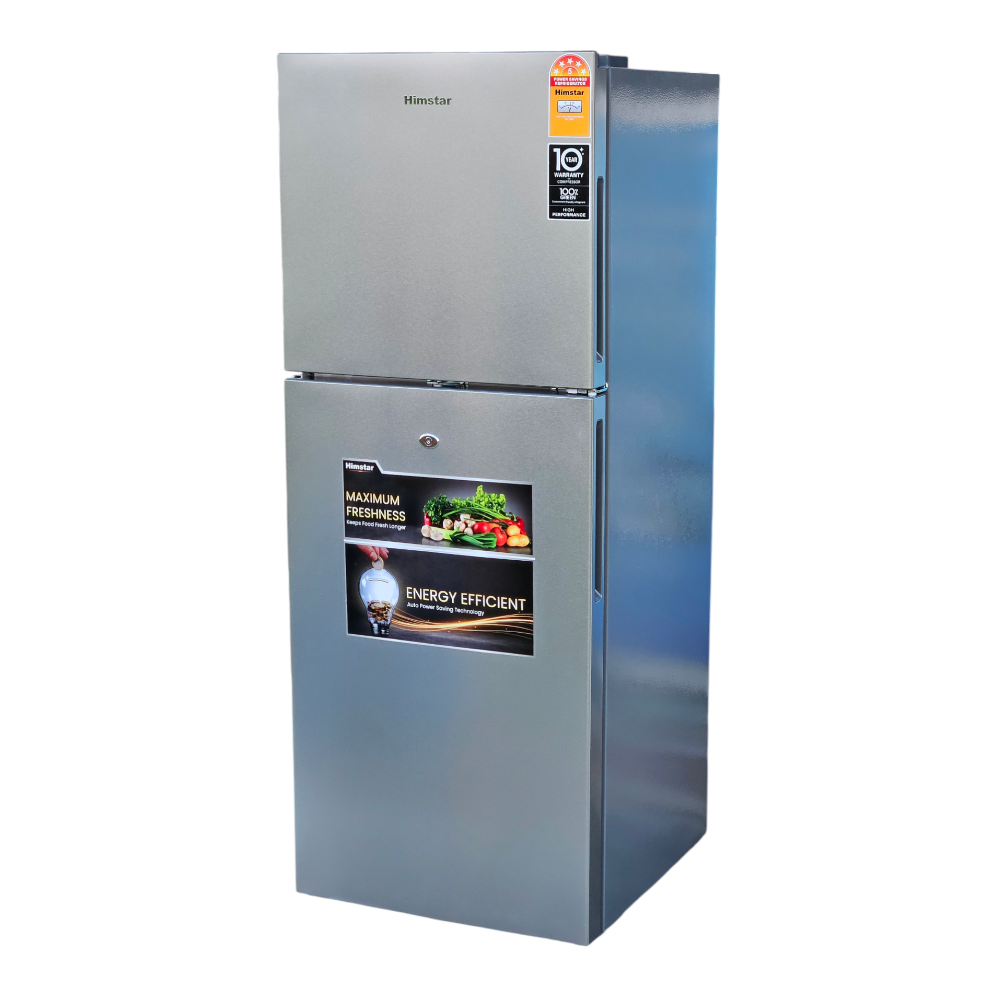 Himstar Double Door Refrigerator 260 Ltr HS-2902EMSHP
