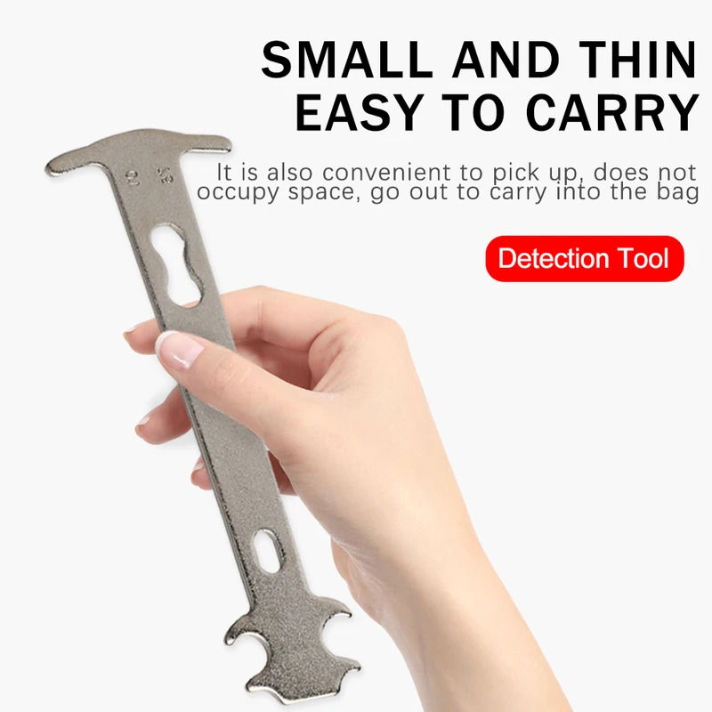 Bicycle Chain Test Calipers Highway Folding Bicycles Mountain Bike Chain Wear Replacement Inspection Track Repair Tools