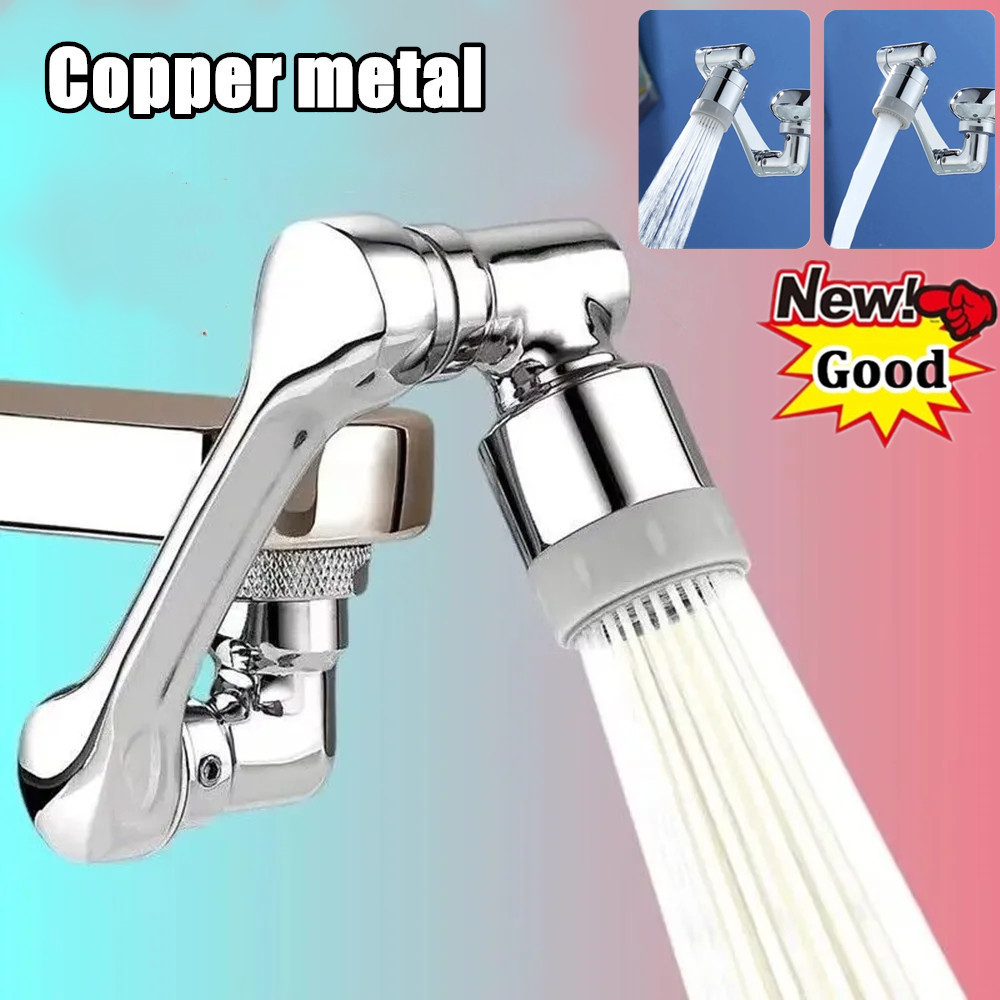 1080° Rotatable Faucet Extender Aerator Universal Faucet Bubbler Anti Splash Filter Saving Water Nozzle for Kitchen