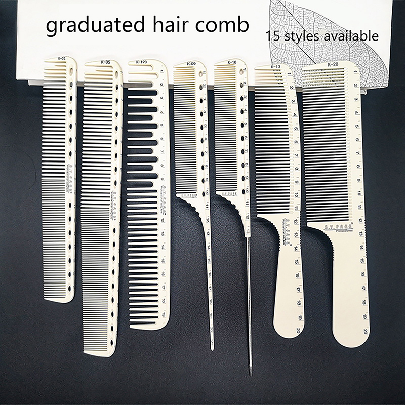 1pc Scale Hair Comb Professional Hairdressing Comb Hair Brushes Salon Hair Cutting Styling Tools Barber Comb