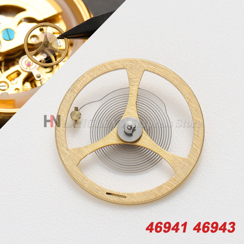 1PC Watch Balance Wheel Replacement Part For Japan For Seiko Watch Movement 46941 46943 Full Swing with Hairspring forWatchmaker ja 3