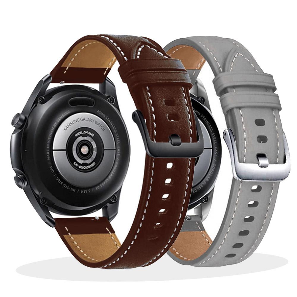 Leather Band 20mm 22mm For Haylou Solar Plus RT3 Sport Quick Release Bracelet For Haylou RS4 Plus/GST Lite/RS3/GS/LS05S Strap