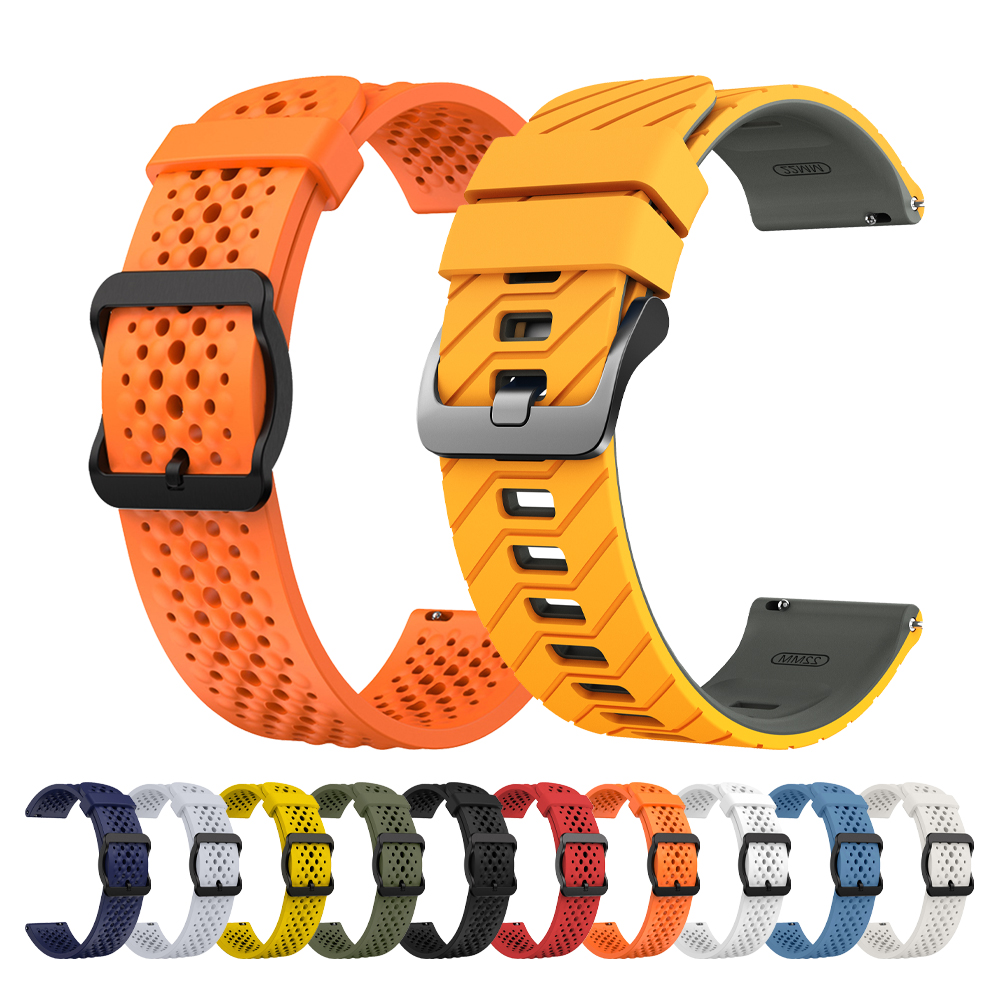 Official Silicone Strap 22mm For Xiaomi Watch 2 Pro/color 2 Bracelet Correa For MI Watch S4 S3 S2 S1 pro Active Waterproof Band
