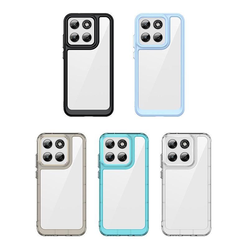 Luxury Transparent Case For Moto G77 G67 Power G57 G17 G86/56/06 G66J/Y G85/75/55/15/05 Edge 70 Ultra Fusion Slim Cover