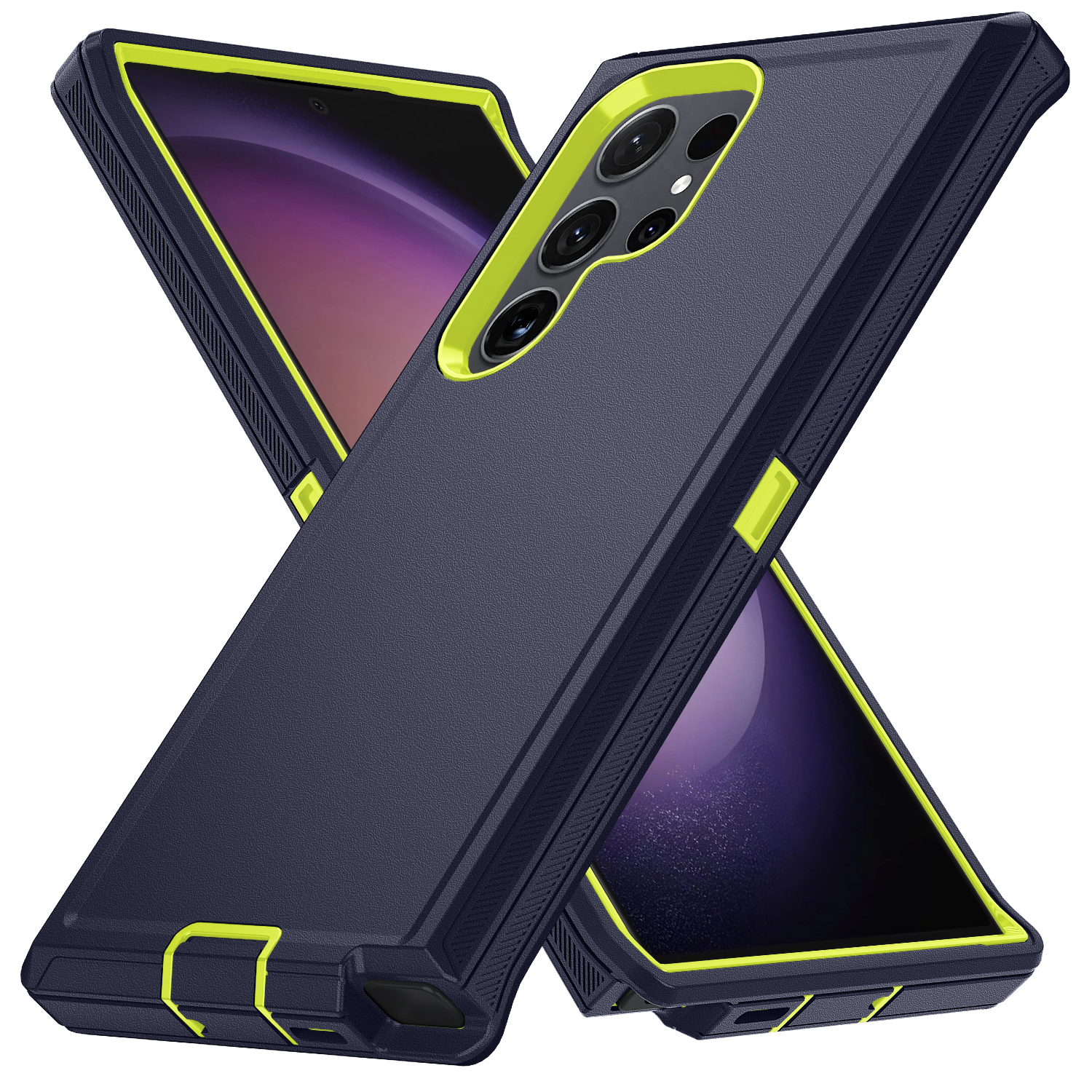 Defender Phone Case for S26 Ultra S25 S24 S23 S22 S21 S20 S25FE Ultra Note 20 Otther Armor Anti Drop Hard with Box Cover