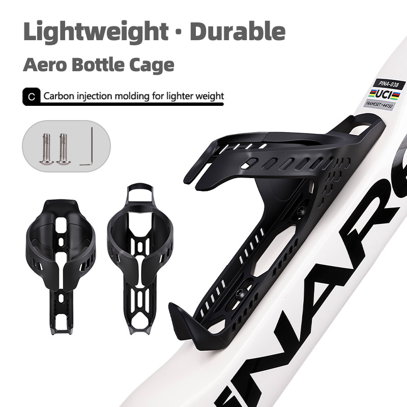 Ultra Light Durable Bike Bottle Cage Racing Grade Aero Carbon Injection Universal for Road MTB Bike Cycling Accessories