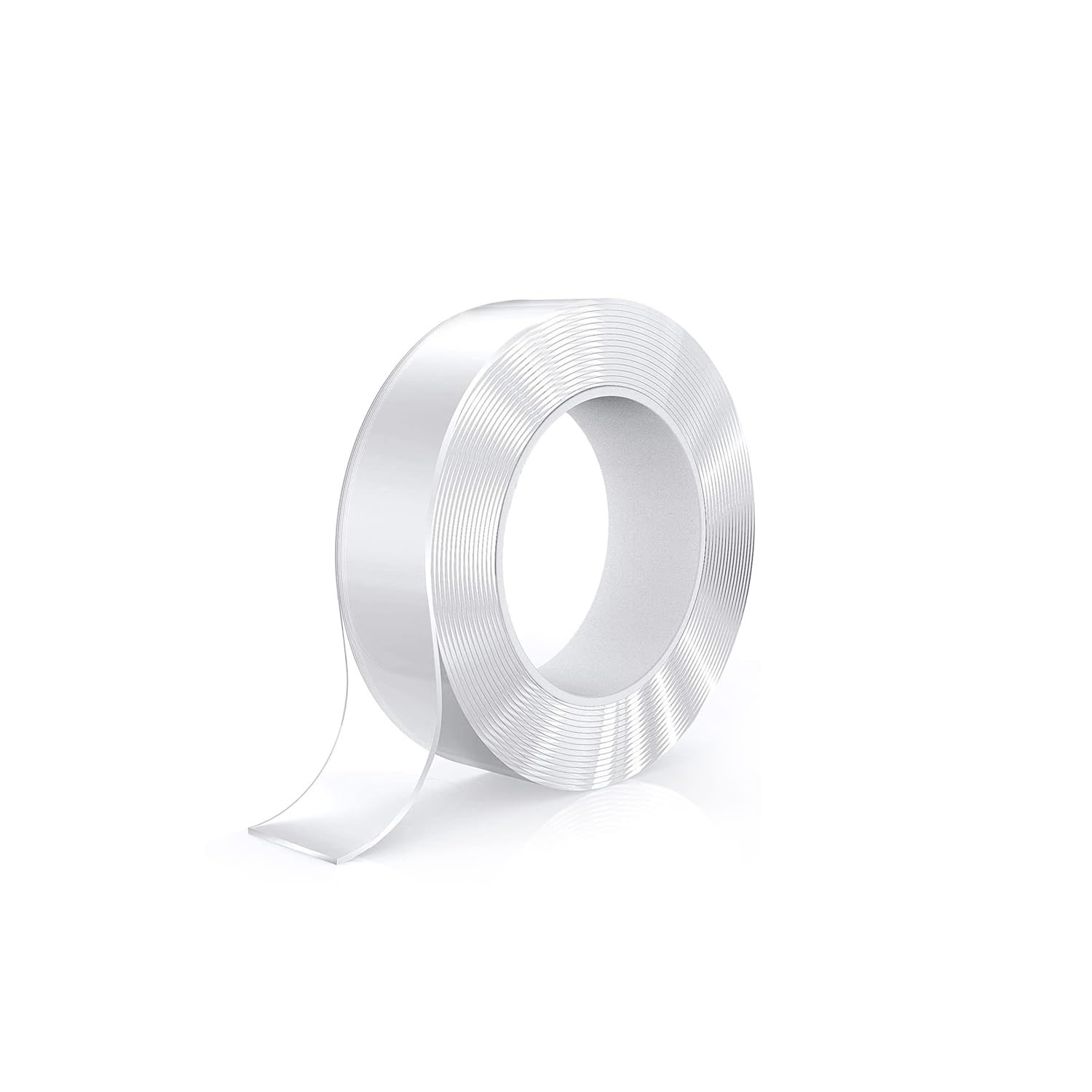 5 mtr Multipurpose Double Sided Transparent Nano Tape | Adhesive Silicone Tape By PG Store