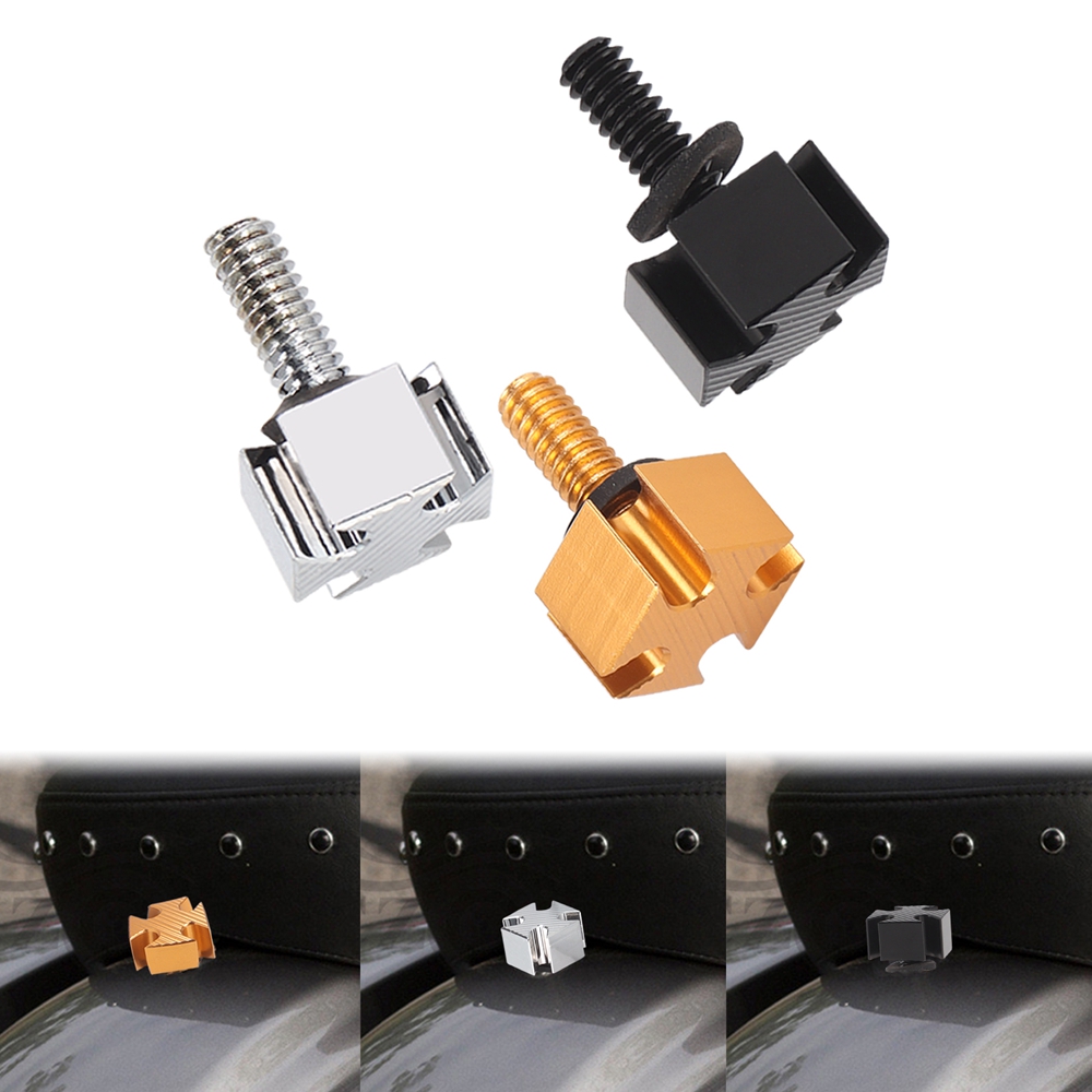 Motorcycle Seat Bolt Tab Screw For Harley Touring Road King Street Glide Softail Dyna Sportster XL Street Bob 96-19