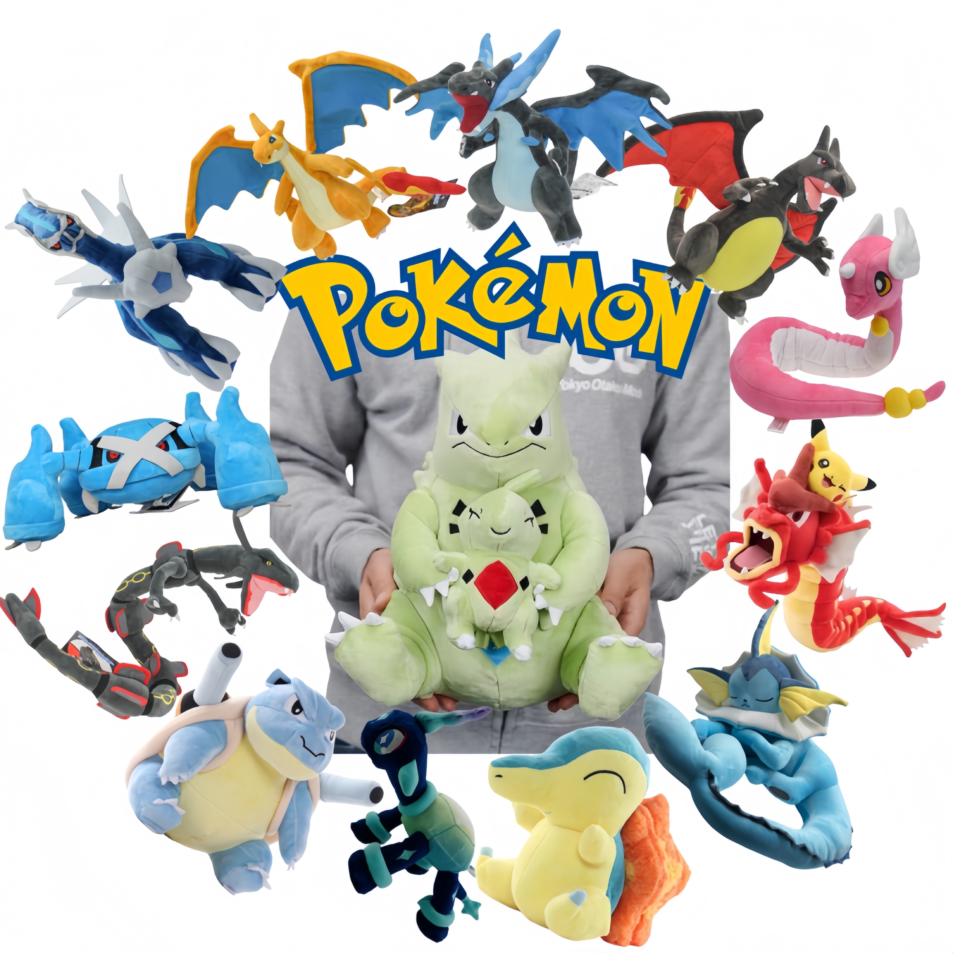 Pokemon Terapagos Arceus Plush Toy Pikachu Peluche Shiny Charizard XY Stuffed Plush Toy Vaporeon Koraidon Dialga Gyarados Doll