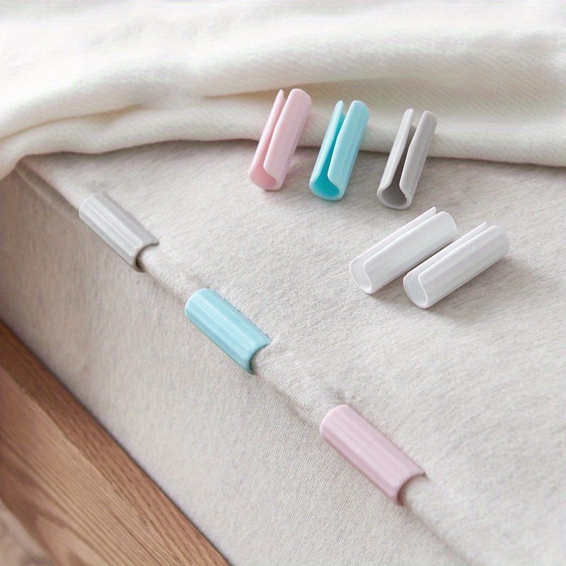 30/10pcs Durable Non Slip Bed Sheet Clips - Safety Blanket and Mattress, For Fixing Bed Sheets To Mattresses Safety Bedding