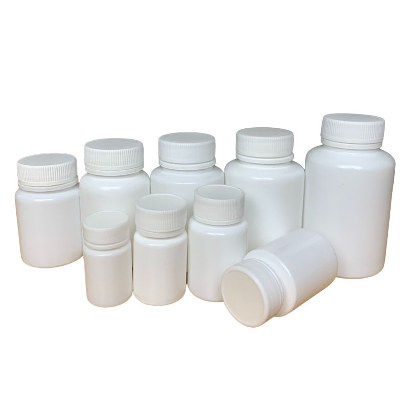 10Pcs 15ml/20ml/30ml/50ml/100ml Refillable Seal Bottles Vials Reagent store Container Plastic Screw cap