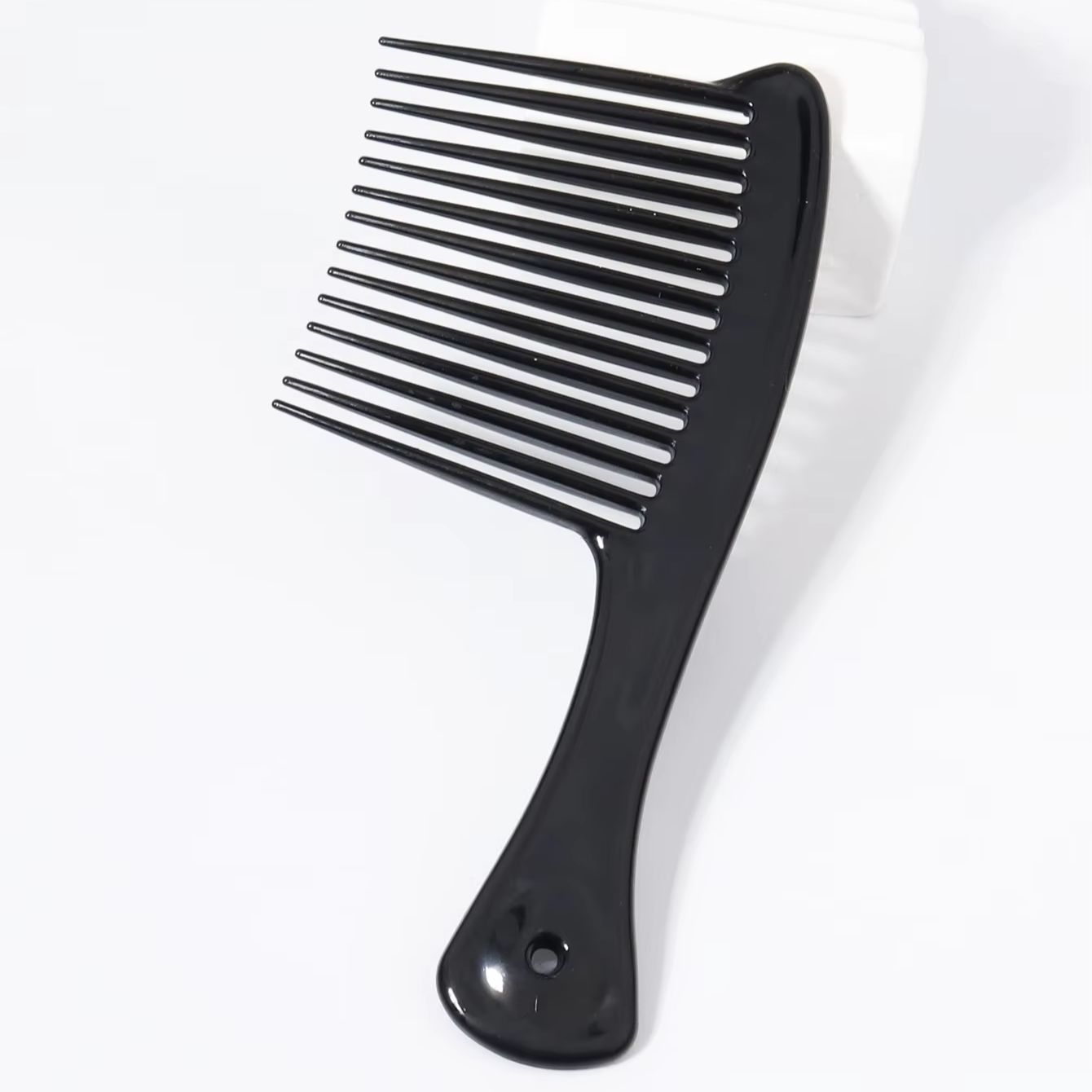 1pc Wide Tooth Comb Jumbo Rake Comb Salon Shampoo Comb for Long for Long, Curly and 4c Hair, Special for Real Hair