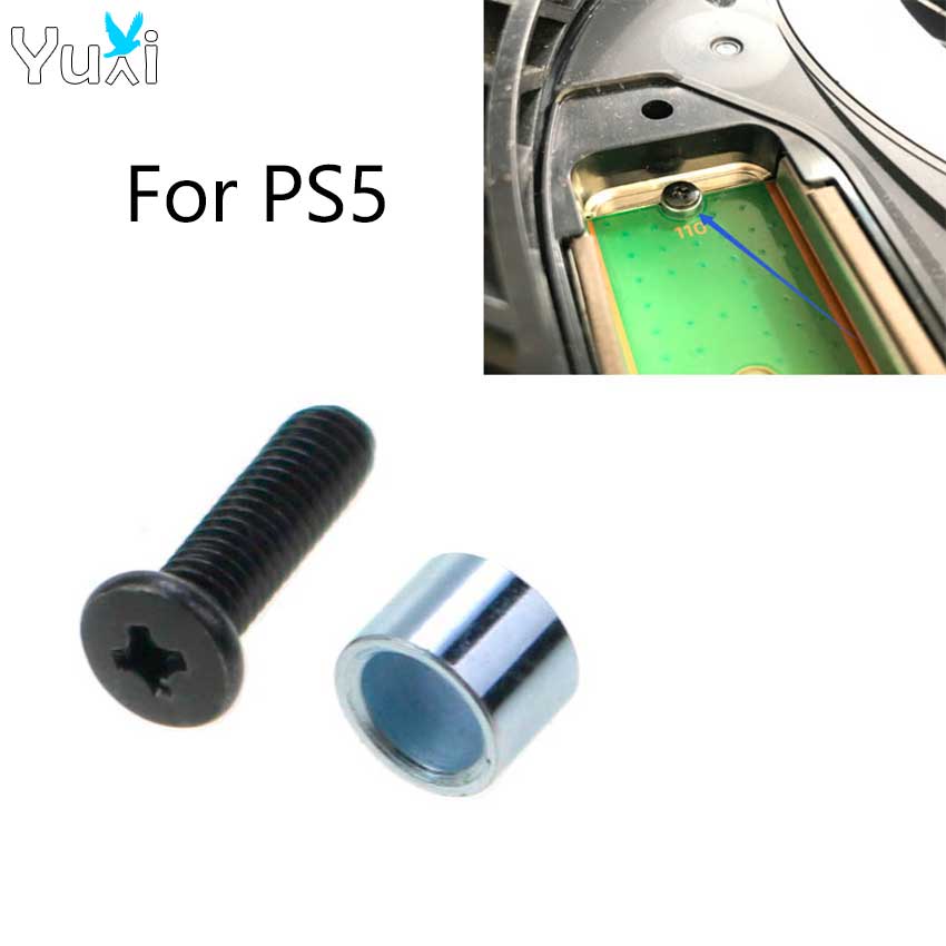 YuXi Mounting Solid State Disk SSD Screw Nut For PS5 Console SSD Motherboard Metal Screws Game Accessories