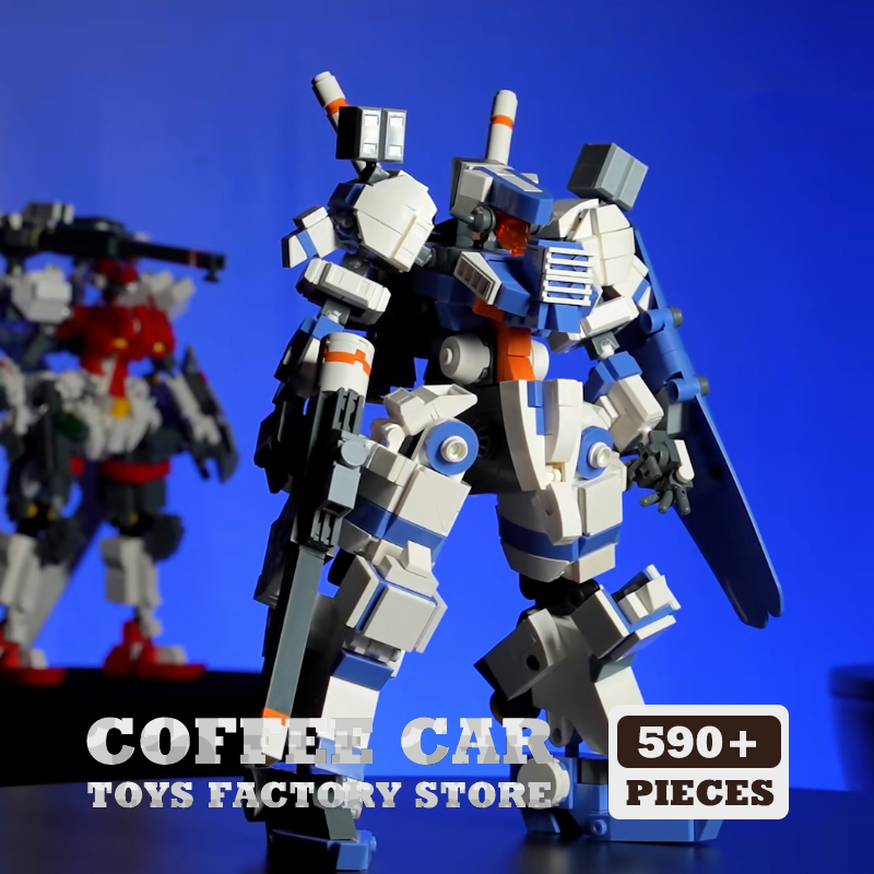 NEW Mecha Warrior MOC Blocks Plastic Toys Super Armor Robot Building Bricks Model Action Figures Dolls Boys Children