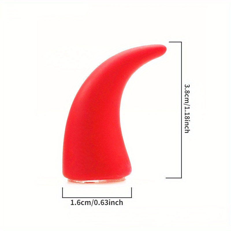 ( Not Specified/Not Specified ) 1Pair Automobile Dashboard Decoration Cow Horn Paste Electric Vehicle Round Lamp Devil Cow Horn Motorcycle Helmet Decoration Bles Online DZ-28A-39