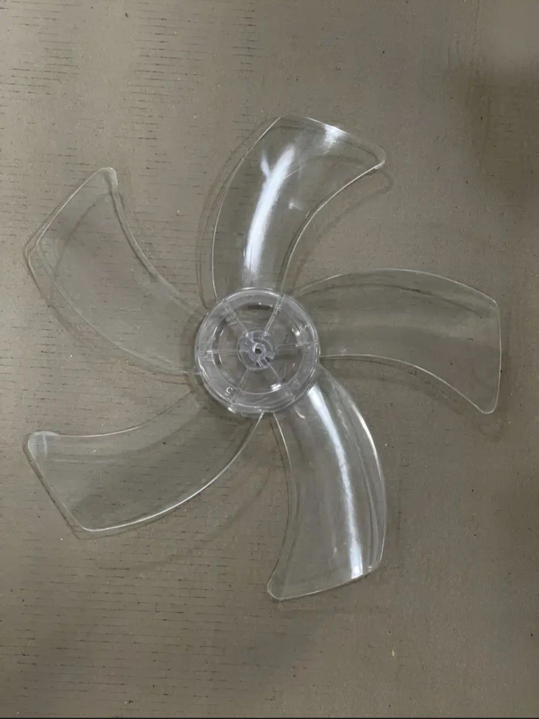 crystal transparent Fan Blade