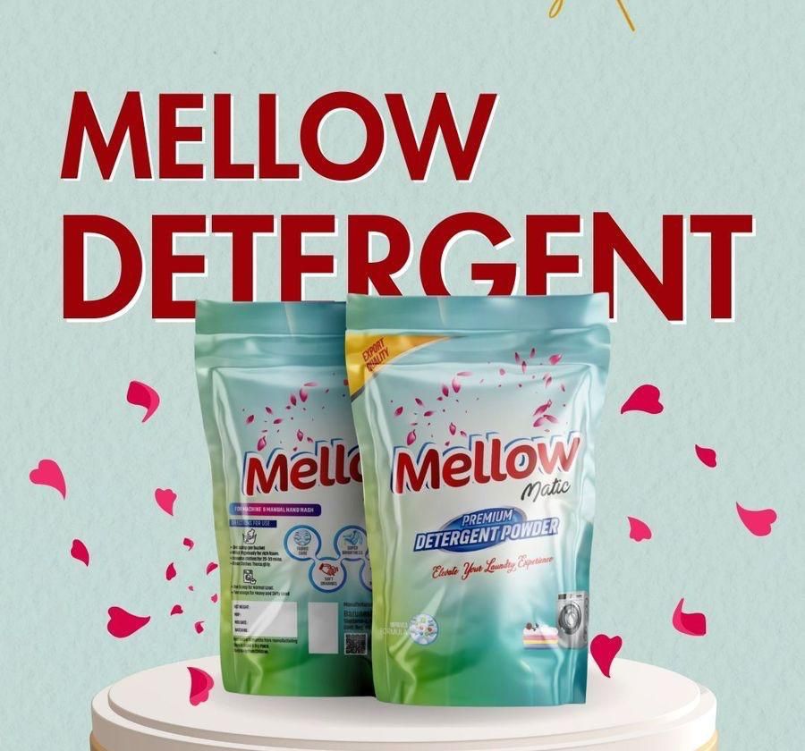 Mellow Matic Detergent Powder 1Kg