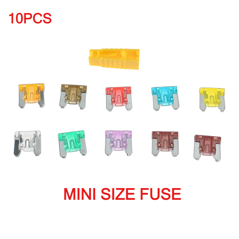 Assortment Automotive Fuses Middle Small Mini Type Blade Fuse 5A/7.5A/10A/15A/20A/25A/30A