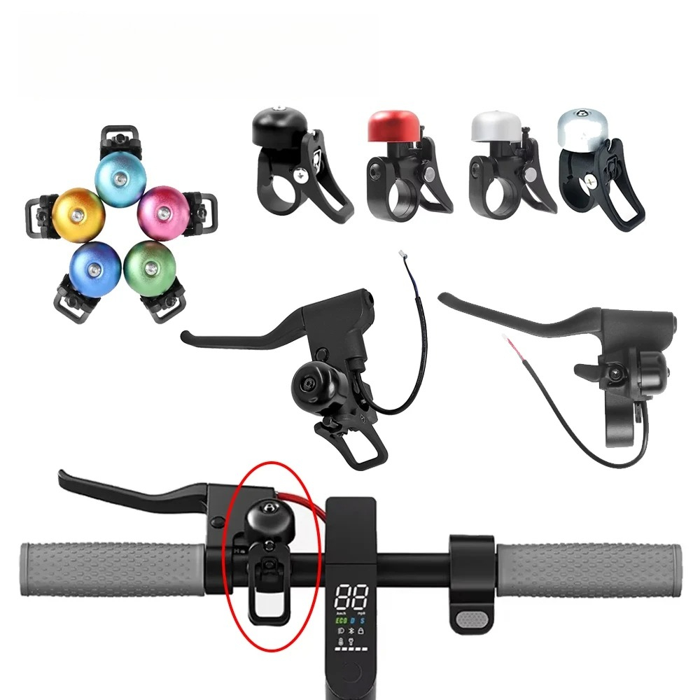 Safety Warning Cycling Various Bell Horn for Xiaomi M365 Pro 1S Mi3 E-Scooter Loud Siren Kid Scooter MTB Bells Brake Lever Part