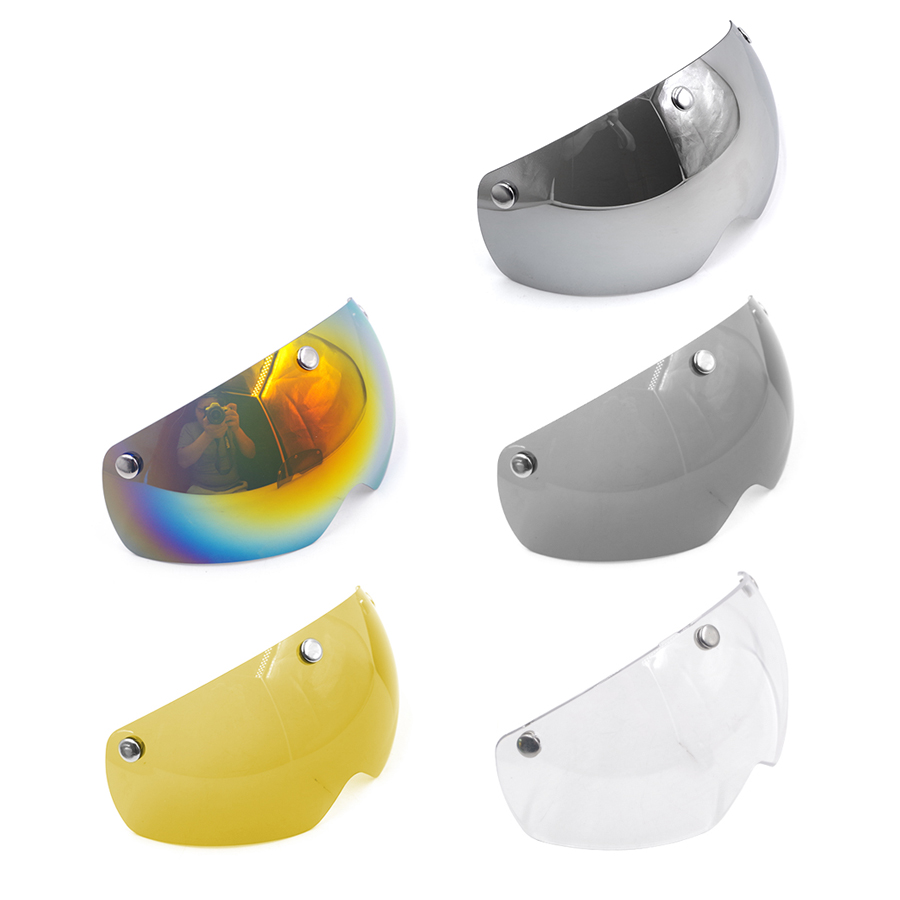 Bike Helmet Cycling Glasses Visor Accessories Road Mtb Aero Bicycle Helmet Goggles Anti Uv Lens Transparent Gray Yellow Silver