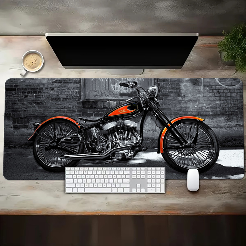 XXL Cool Racing Game Accessories Mouse Pad Large Gaming Desk Mat with Anti-Slip Base Washable for Esports and Office Use