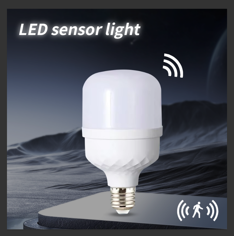 Sound Sensor LED Bulb E27 Voice Sensor Light Bulbs Saving Energy High Brightness Lamp For Stair Pathway Warehouse Garden 220V