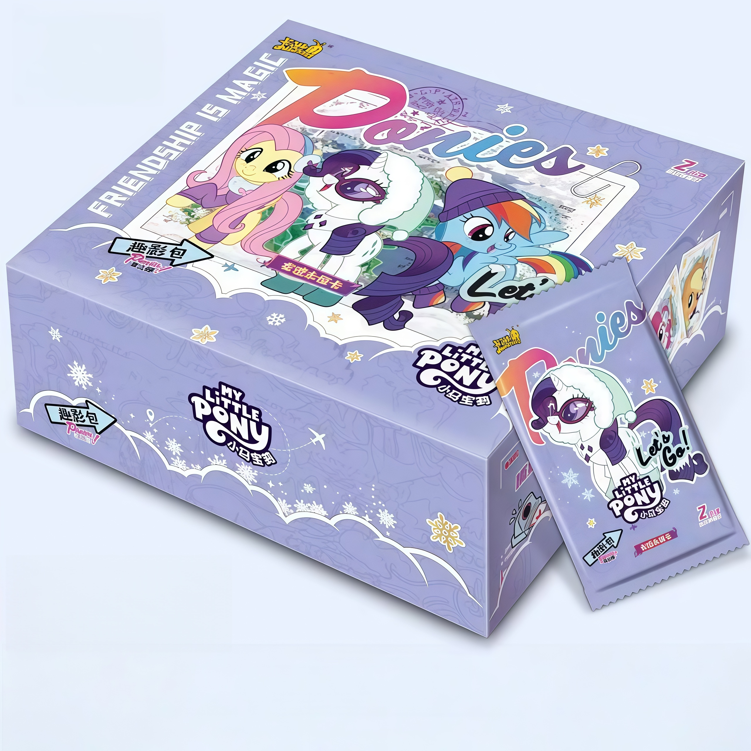 KAYOU My Little Pony Friendship Eternal Fun Pack (6th Edition) Genuine Rich Rare Collection Card Collection Album