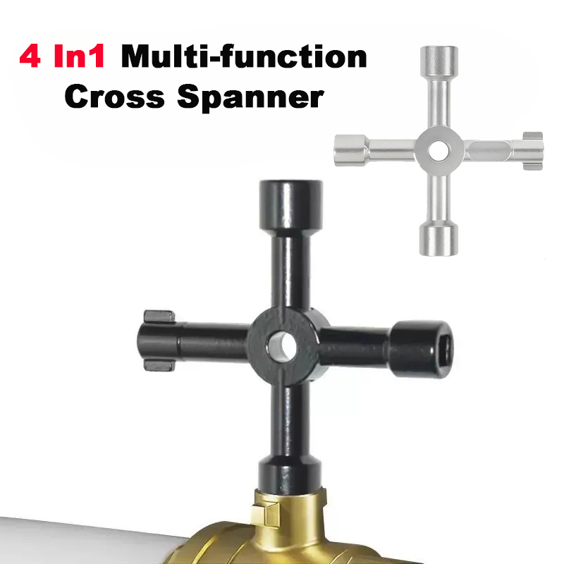 Multi-function Cross Spanner Mini Portable Three Hexagonal Internal Triangle Key Plumber's Spanner Quality Maintenance Tools