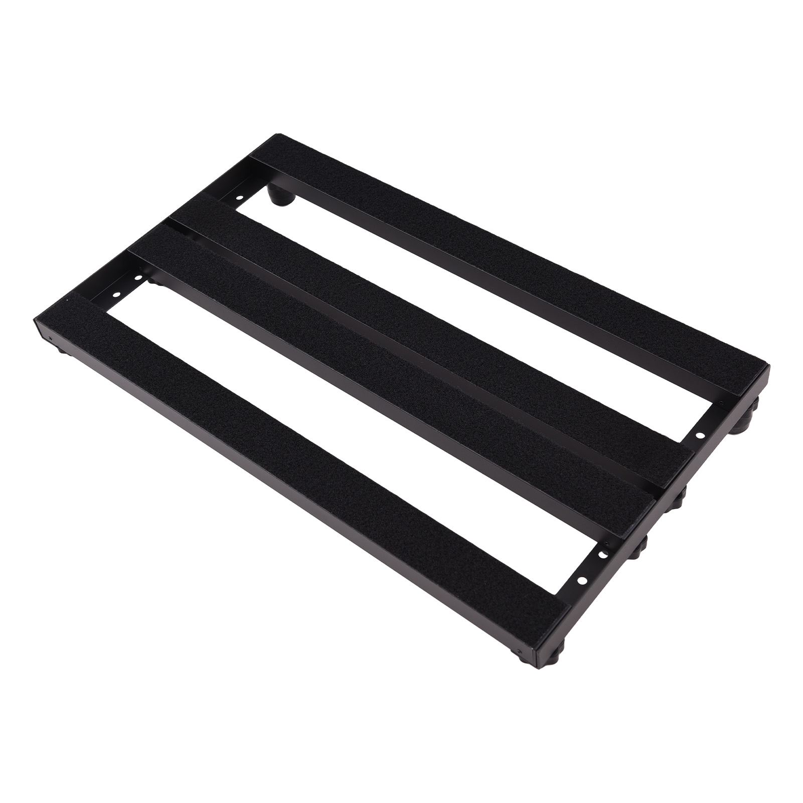 Guitar Pedal Board Aluminum Alloy Effect Pedalboard Compartment Storage Power Cord Portable Easy Assemble Pedal Board for Guitar
