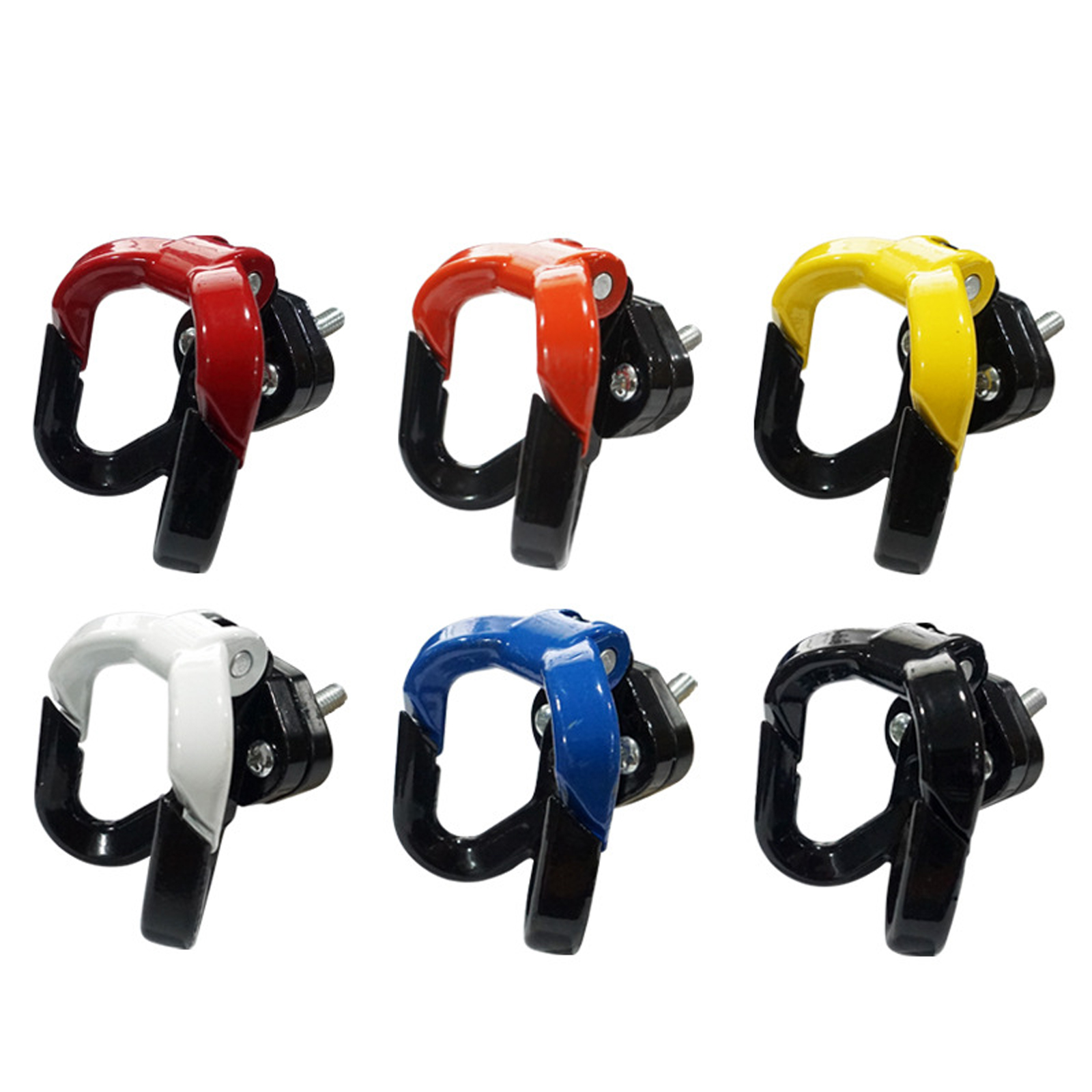 Pedal Electric Vehicle Hook Electric Vehicle Accessories Modification Helmet Storage Universal Double Hook Aluminum Alloy