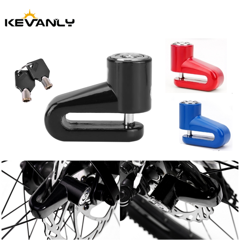 1x Security Ant-Theft Bike Anti Theft Lock Bike Accessories for Motorcycle Bicycle Disc Brake Lock Protection Bicycle Accessorie