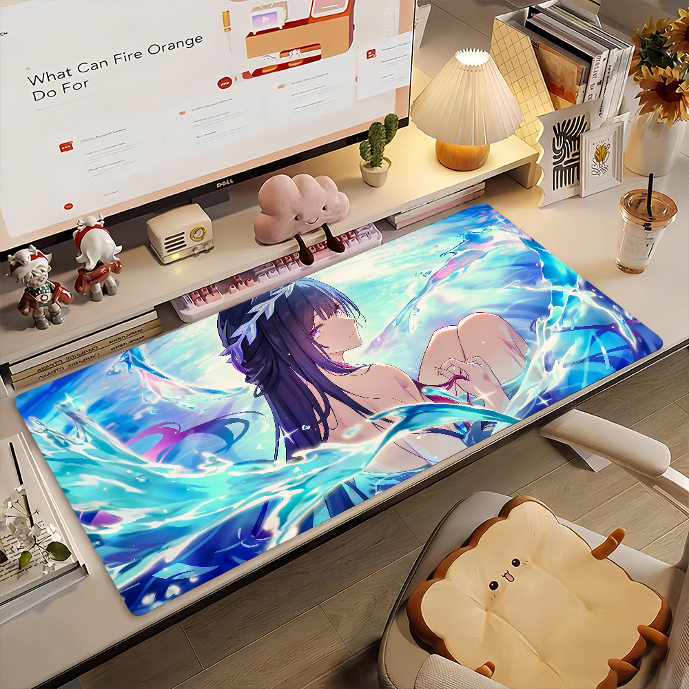 Game Honkai Star Rail Robin Mouse Pad Non-slip Gamer Balance Computer Mat Decoracion Deskmat Laptop Office Large