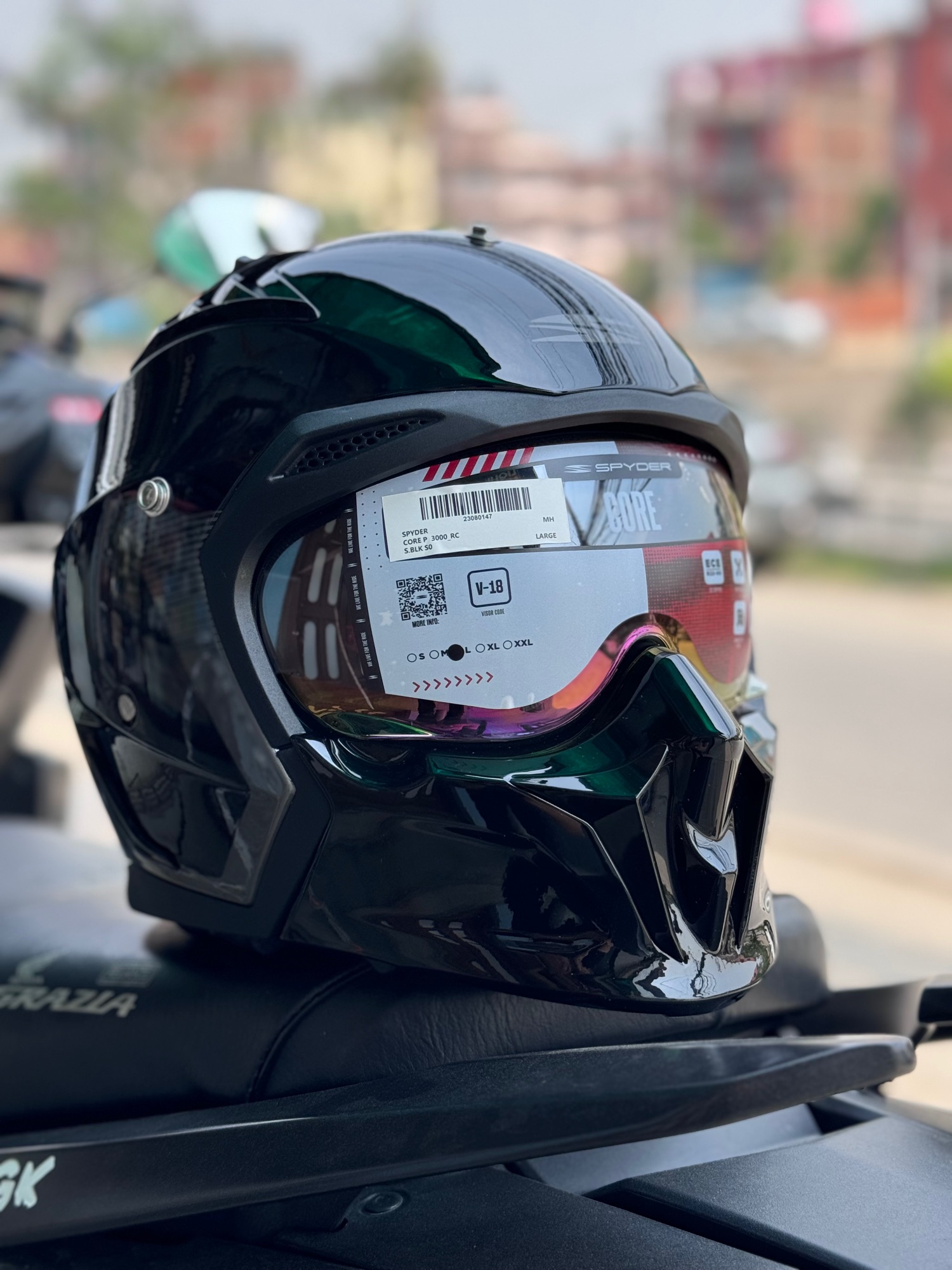 Spyder Core Half/full Helmet