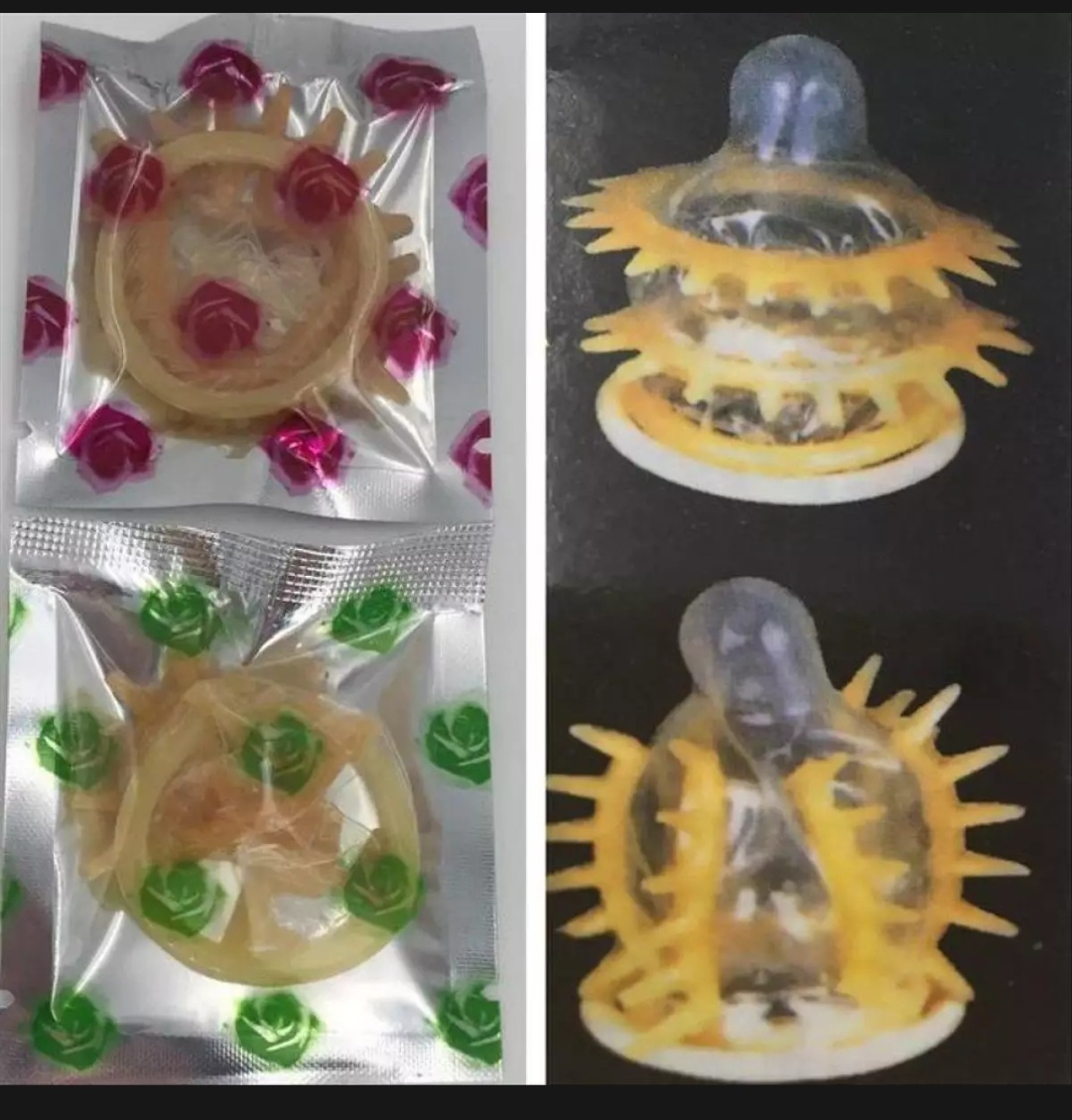 Extra Long Dotted 2 Units Condom For Men