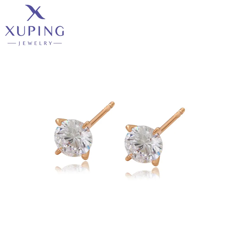 Xuping Jewelry Gold Color Stud Earrings for Women Ladies Party X001047684