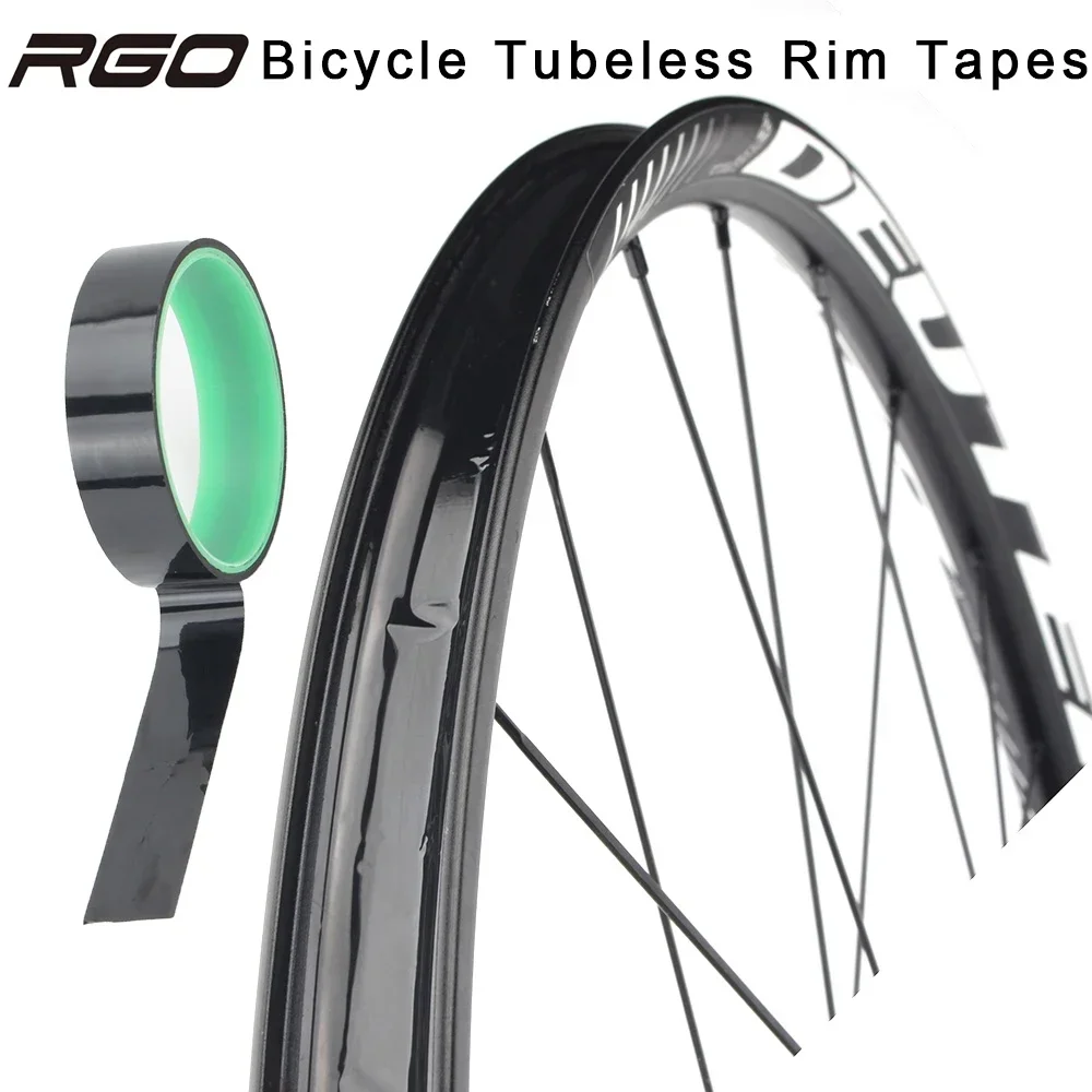 RGO Bicycle Tire Liner Vacuum Tire Pad MTB Tubeless Rim Tapes 20-37MM Road Bike Fiets Wiel Outdoor Cycling Tires Tool Parts