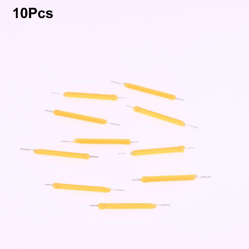 10 Pcs COB LED Filament Edison Bulb Lamp Parts 26mm DC 3V 100mA Incandescent Light Diodes Accessories