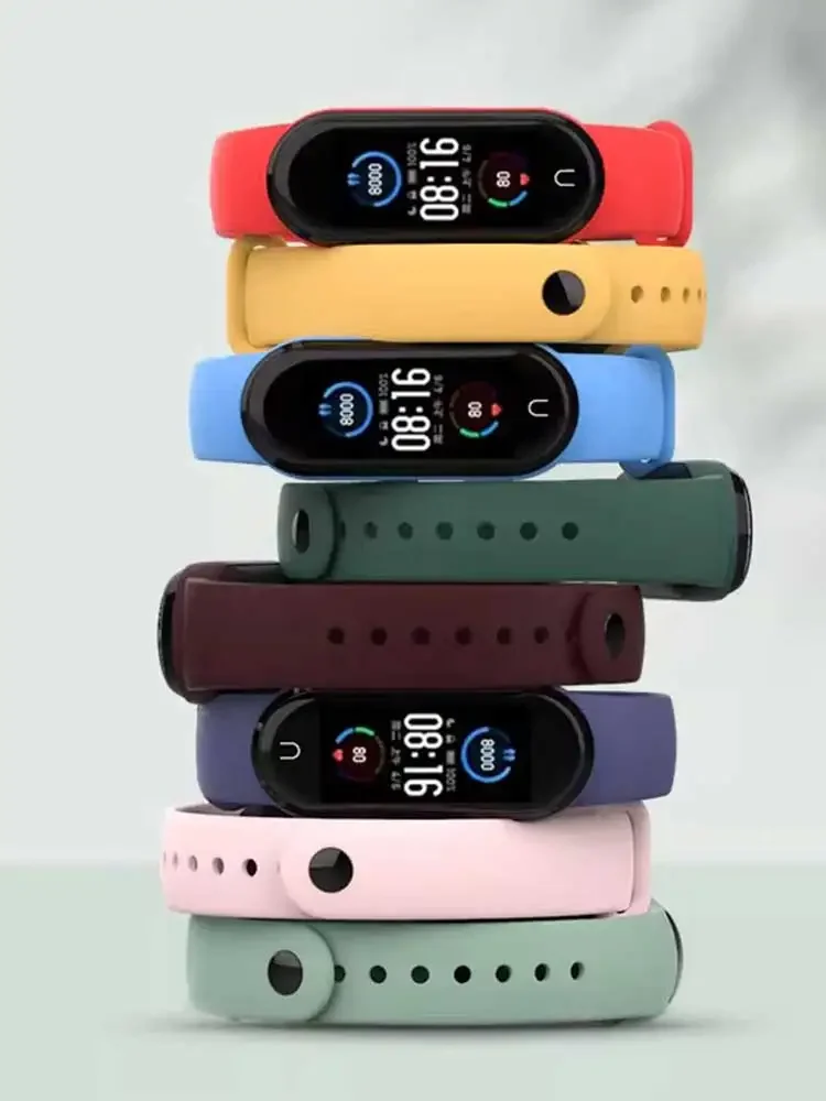 Sport Strap Watch Silicone Wrist Strap For Xiaomi Mi Band 4 Bracelet