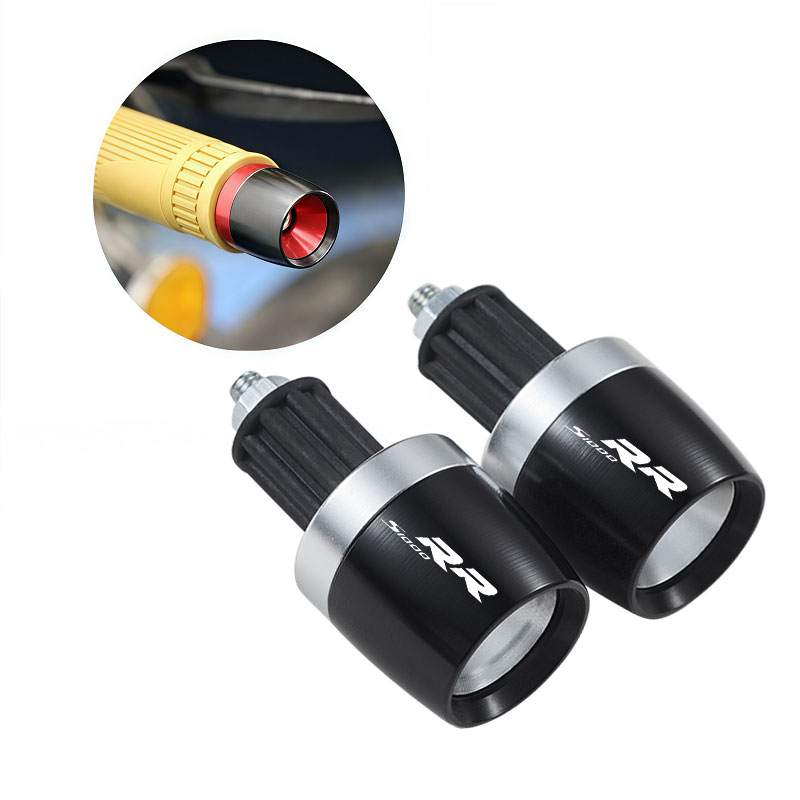 2025 New Motorcycle Handle Bar End Weight Handlebar Grips Cap Plug For BMW S1000R S1000RR S1000 S 1000 R R 2009-2025