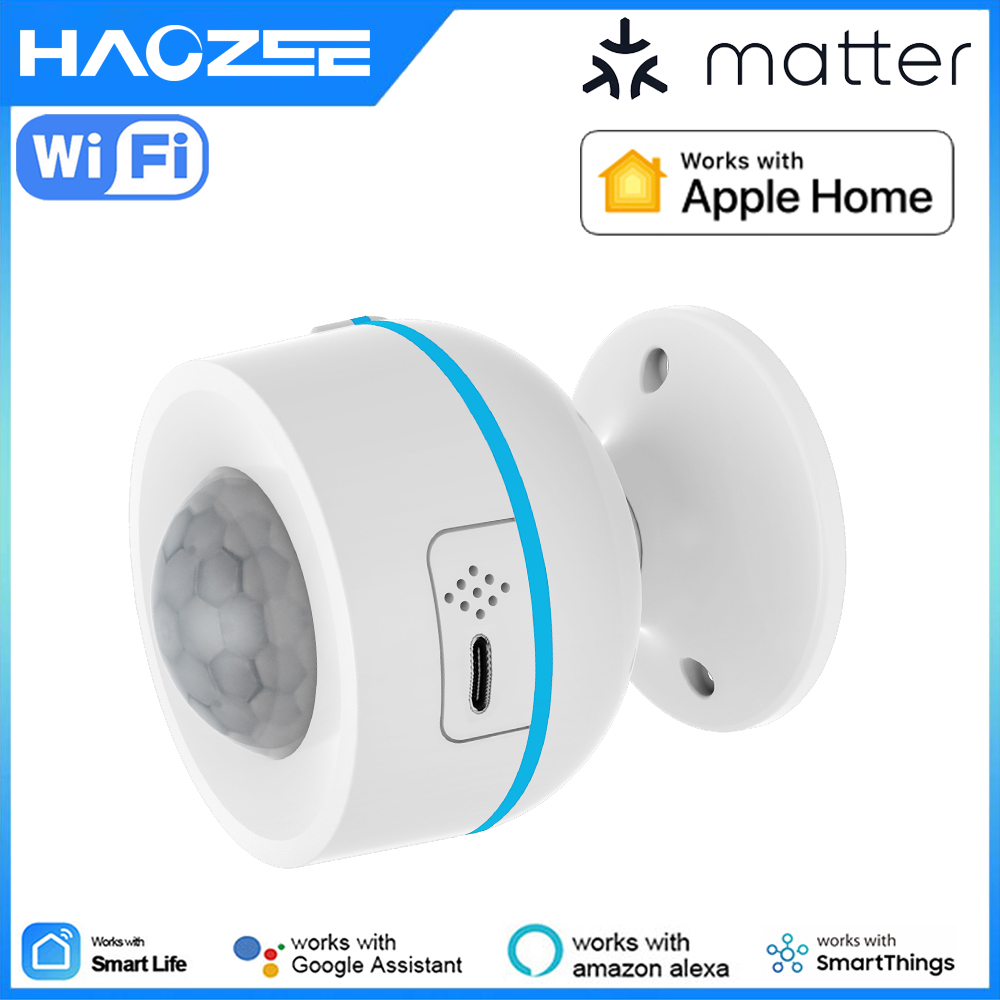 Human Presence Detection Motion Sensor Tuya Matter Thread Infrared Detector Smart Home Automation Tuya Hub