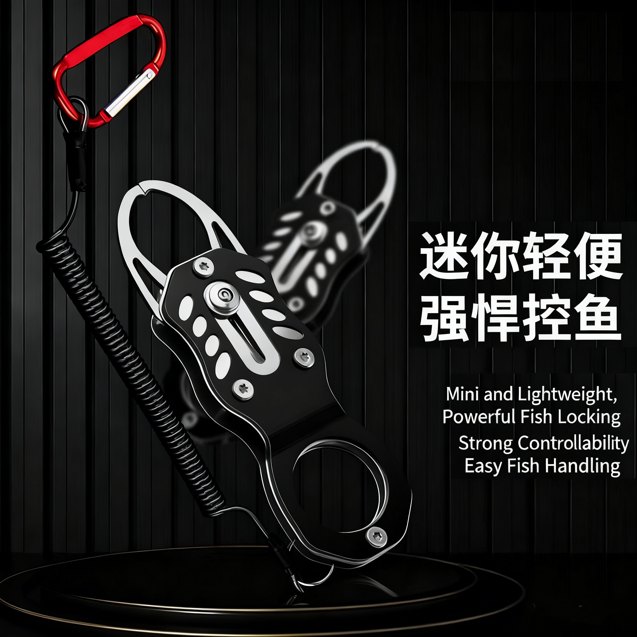 Rapala Mini Lure Pliers/Fish Controller Set for Fishing Multifunctional Portable Lure Pliers Fishing Tool PP+Stainless Steel
