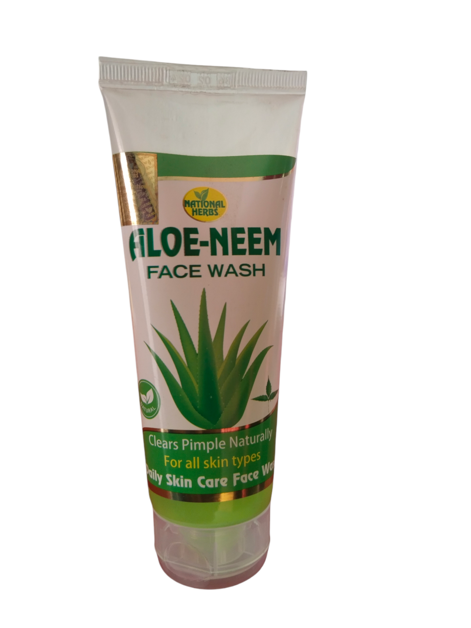 National Herbs Aloevera Neem Face Wash 100ml Pimple and Melasma Care