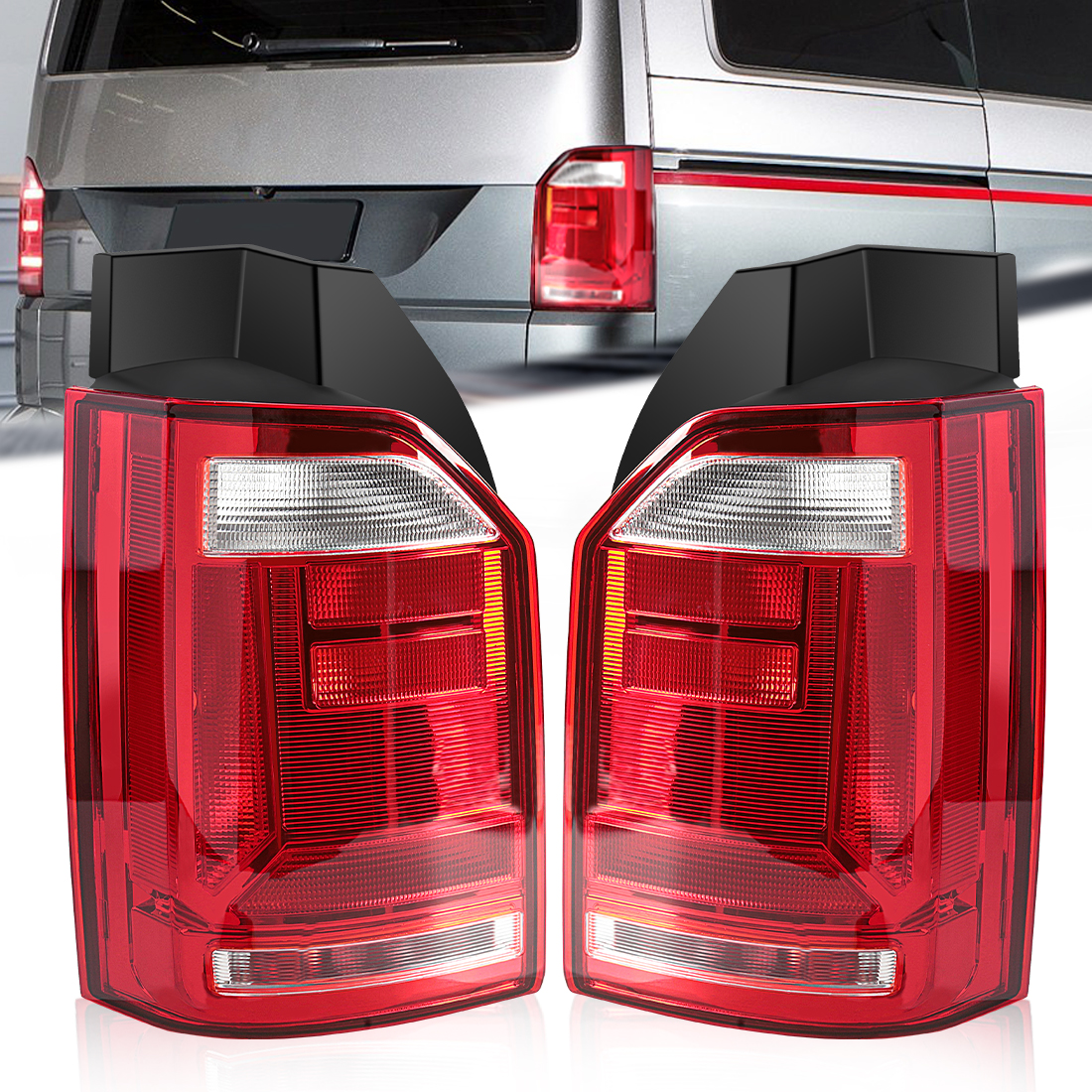 LED Tail Lamp for VW T6 Multivan Transporter 2015 2016 2017 2018 2019 Reae Brake Tail Light Assembly Car Accessories 12V