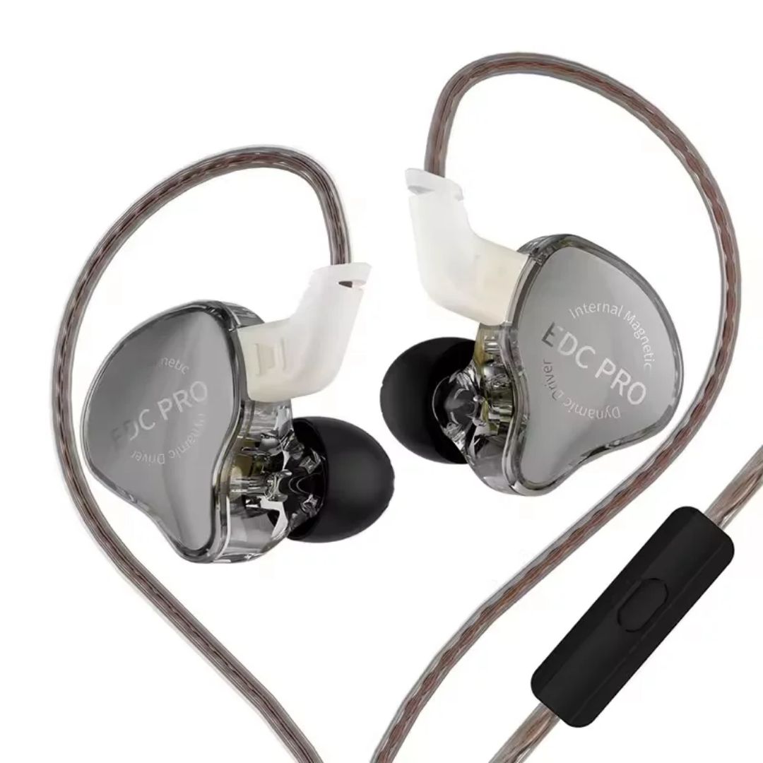 KZ EDC PRO BEST BUDGET DETACHABLE IN EAR MONITORS/EARPHONES WITH MIC(OFC VERSION)