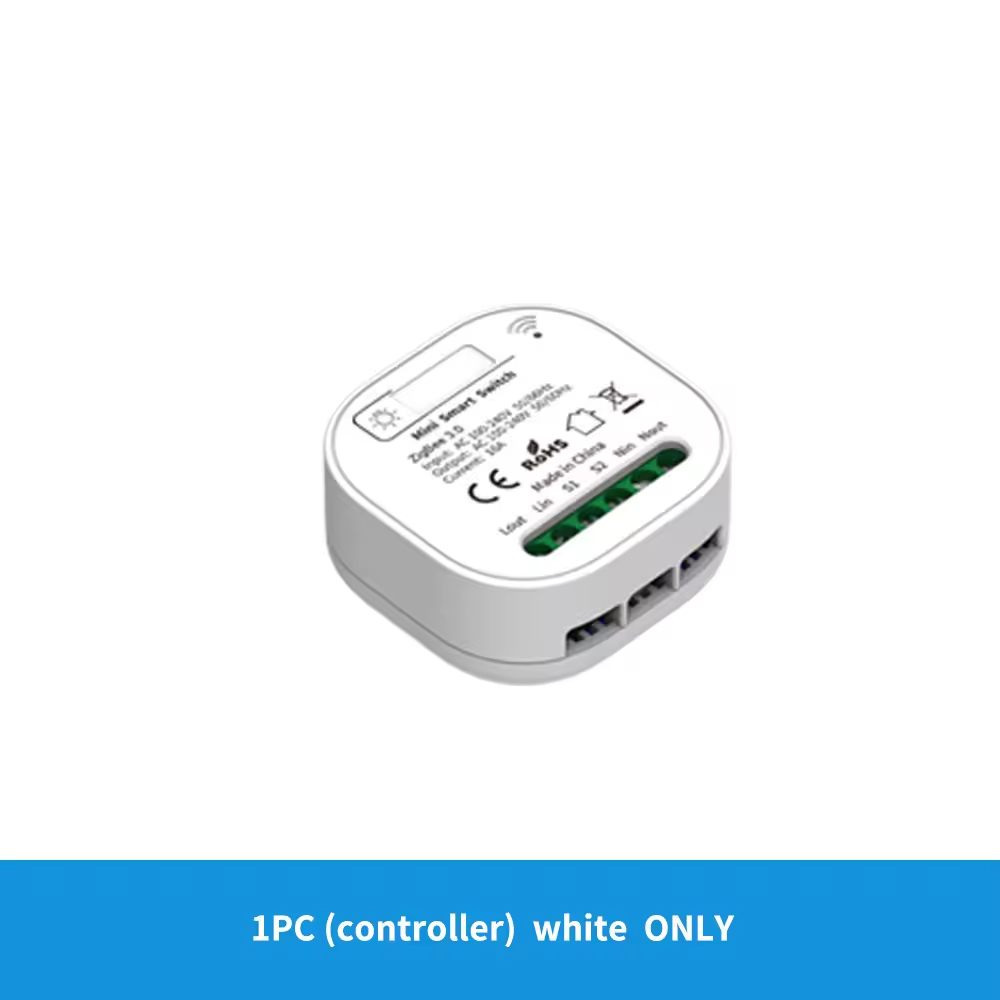 ZigBee 3.0 Smart Switch 16A, Tuya Smart Life Alexa Home Voice Control RF433 Wireless Remote Control Module