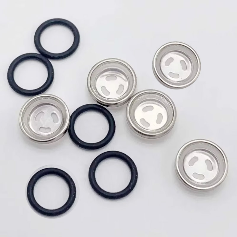 5pcs Motorcycle upper pump master cylinder brake pump oil window mirror Sight Glass rubber gasket 18mm 14mm 12mm