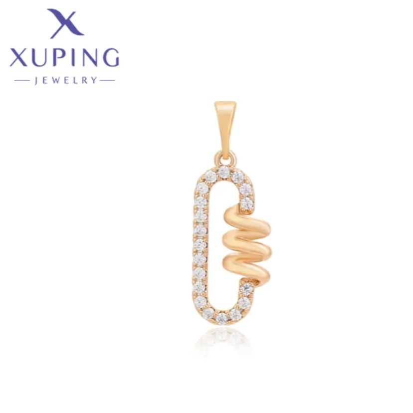Xuping Jewelry New Hot Trendy Style Gold Color Domineering Butterfly Shape Pendant Necklace for Women X000712276